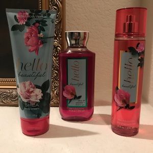 “Hello Beautiful” new bath & body works collection